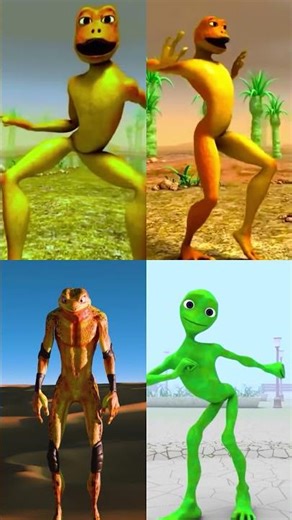 Dame Tu Cosita Alien Dance | All Variation Dame Tu Cosita Music Video