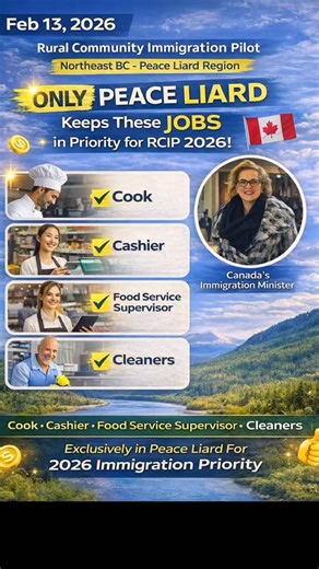 Tushar Goyal | Peace Liard Is the Only RCIP Keeping These NOCs🇨🇦 #rcip #peaceliard #britishcolumbia #permanentresidency #canadaimmigrationnews | Instagram