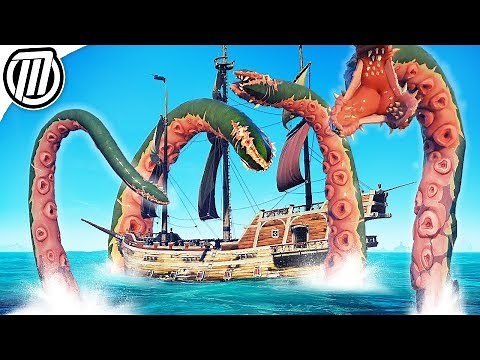 Sea of Thieves KRAKEN ATTACK! Gameplay
