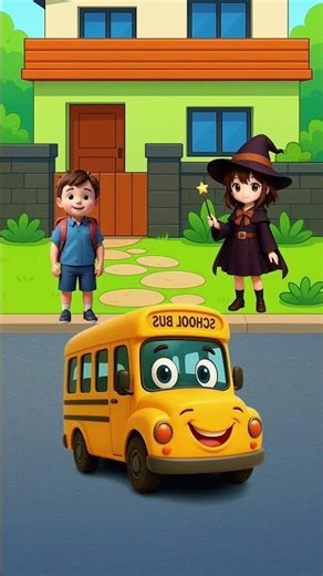 kind little witch #shorts #funny #cartoon #animation