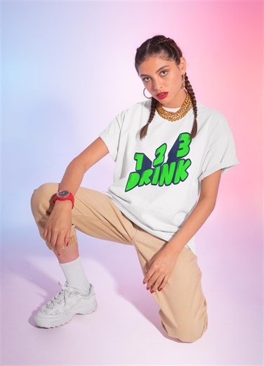 Spring Break Drinking Shirt, 1 2 3 DRINK Bold Party Tee - Etsy Australia