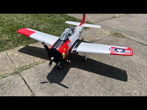 E-Flite T-28 Trojan - Amazing plane!