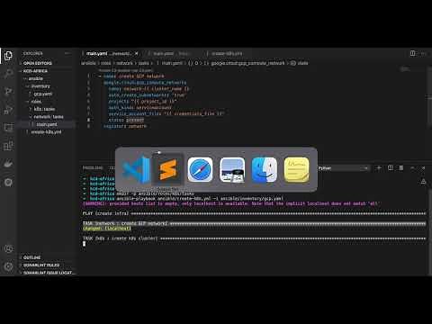 How to automate the setup of a Kubernetes cluster on GCP