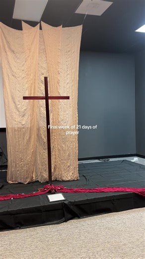 I didn’t do a great job explaining every space but basically each has a different focus so that you have a guided time of prayer and don’t need to think too hard about what you’re going to say because there is a guide to help prompt you. #loveGod #prayerroom #21daysofprayer #churchcommunity #christiantiktok