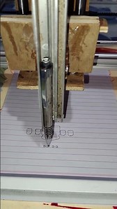 1Upgraded DIY CNC Pen Plotter Drawing Mosque Logo! 🖋️🕌 #Shorts