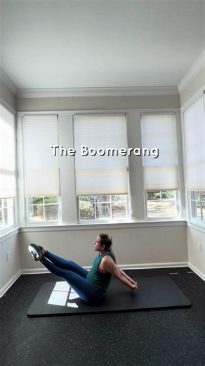 The Boomerang | Classical Pilates Mat Exercise | Jacqueline Valdez Studio