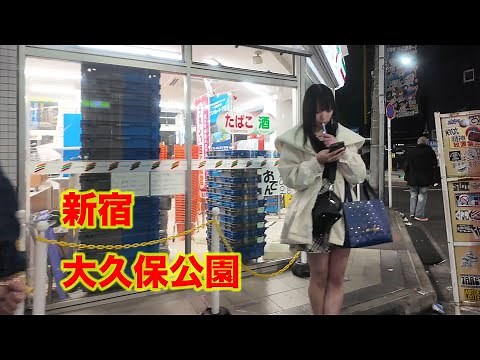 新宿 大久保公園 立ちんぼ