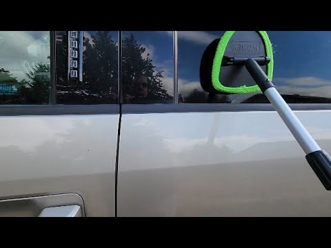 First Review Easily wash exterior car & truck windows