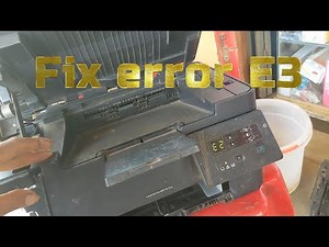 M125A error E3 fix laser printer repair