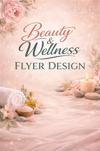 Custom Beauty Wellness Flyer Design | Spa, Lash, Skincare, Salon (print Ready) - Etsy