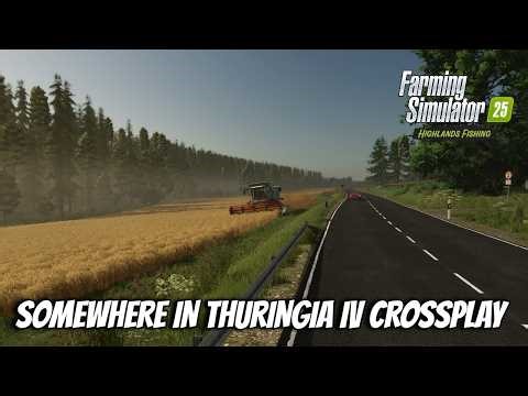 Somewhere In Thuringia IV Crossplay Map Tour - Farming Simulator 25 FS25 XBOX