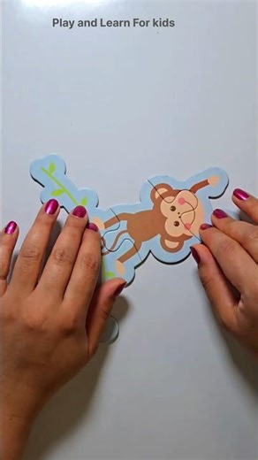 How to Build a Monkey! 🐒 | Jungle Animals for Kids | Play and Learn