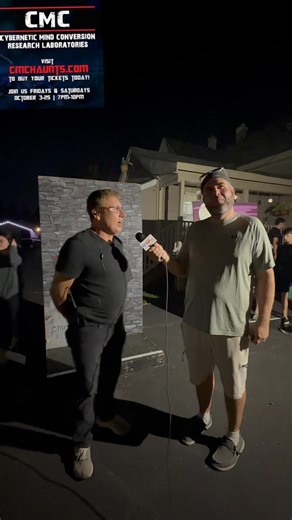 Our own Joey Walker had the opportunity to visit one of his favorite haunted attractions over the weekend, CMC’s Haunted House! 🎃 | 93Q