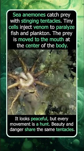 How Sea Anemones Catch And Eat Their Prey