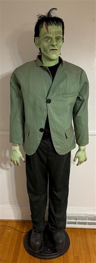 Vintage Gemmy Life Size Frankenstein Animatronic Halloween Prop 6.5ft Light-up Eyes & Moving Arms “it’s Alive!” Sound - Etsy
