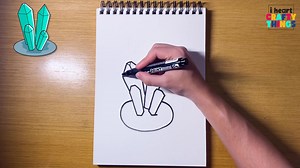 Draw dazzling crystals step by step fun, easy, and magical! 💎 Perfect for kids & beginners. 👉 Full tutorial: https://buff.ly/qpaVeu7 #CrystalArt #KidsDrawing #EasyTutorial | I Heart Crafty Things