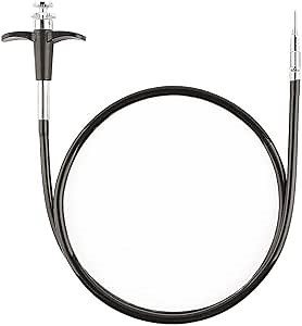 Mechanical Shutter Release Cable Cord Threaded Cable Release with Bulb-Lock Compatible for Fujifilm X-T5 X-T4 X-T3 X-T30 X100V X-T2 X-T20 X100F X-E4 X-E3 for Sony RX1R II RX10 IV III & More - 70cm