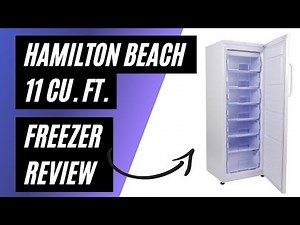 Hamilton Beach 11 cu. ft. Upright Freezer Review: Perfect Garage Storage Solution!
