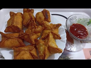 Fried Chicken Momo Recipe | Crispy & Tasty Fried Chicken Momo | A2Z Kitchen