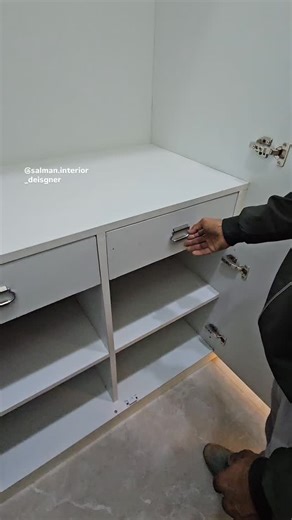 Salman Ali on Instagram: "hidden drawer lock. ⚒️🪚 #furnituredesign"