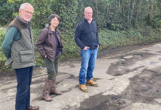 ‘This road is contender for worst in Kent’