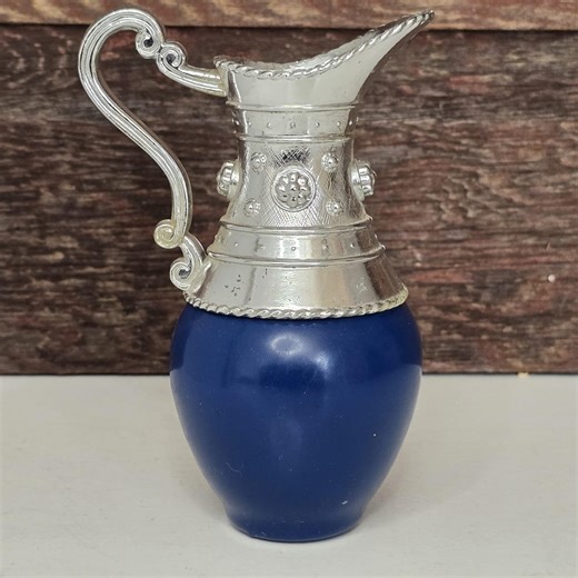 Vintage Cobalt Blue Avon "venetian Pitcher" Cologne Bottle - Etsy