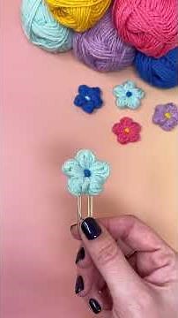 Bobble Flower Bookmark Clip