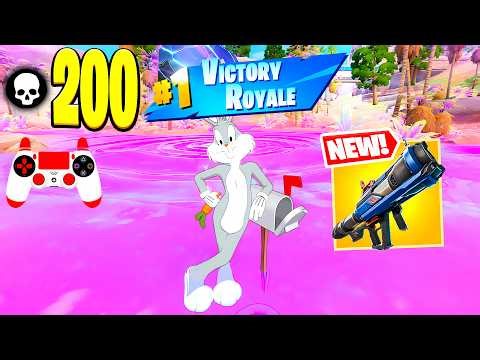 200 Elimination Squads BUGS BUNNY Wins Full Gameplay! Fortnite Chapter 7 Season 2