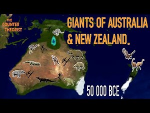 Megafauna of Australia and New Zealand in the Ice Age: A look at the Blitzkrieg Theory