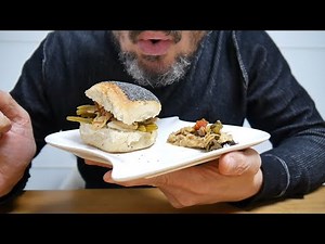 ASMR Eating Sounds – Chicken Sandwich