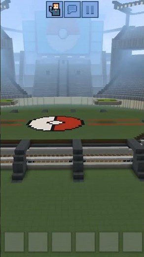 Pokemon gym in Minecraft #minecraft #pokemon #stadium