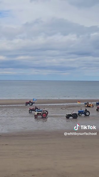 Experience the 3 Coasts Charity Tractor Run in Whitby