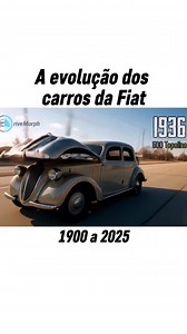 A evolução dos carros da Fiat - 1900 a 2025. | Motor Evo 進化