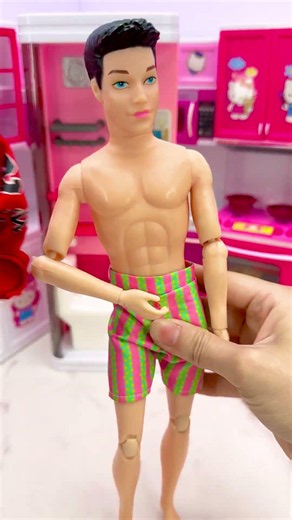 Satisfying With Unboxing Doll House Toys, ASMR Video #shots