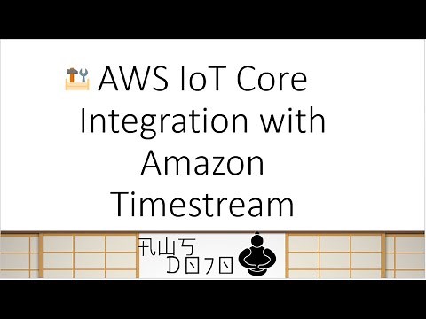 AWS Tutorials - AWS IoT Core Integration with Amazon Timestream