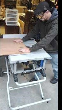 our kobalt table saw in action