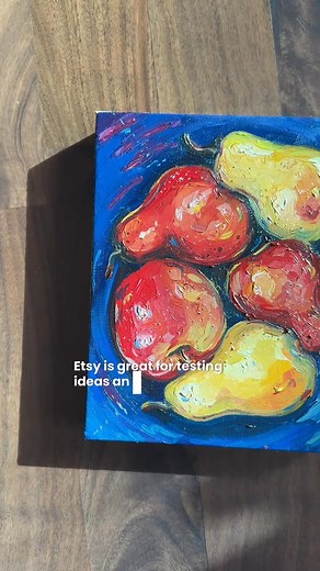 where to sell your art not an Shopify ad but should be oilpainting | maurapaintstood