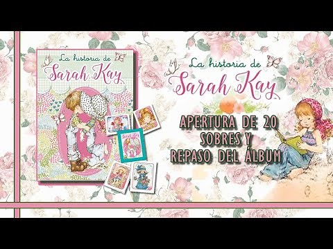 Figuritas LA HISTORIA DE SARAH KAY: Álbum y Apertura de 20 sobres - Sticker Design