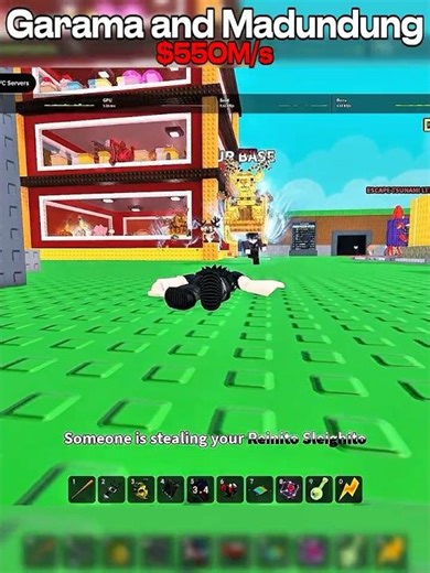 I WON PvP WITH GARAMA & MADUNDUNG 🔥 $550M/s INSANE MATCH! | R3-VOLT #r3volt #roblox