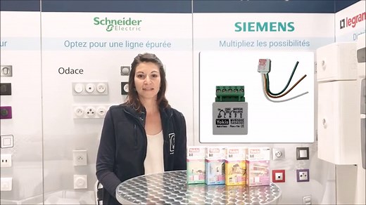 YOKIS centralisation de volets roulants micro-module encastré - MVR500E