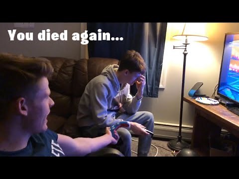 KID BREAKS LAMP OVER FORTNITE DEATHRUN