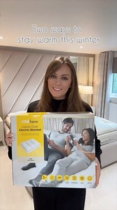 AD - Two ways to stay warm this winter without having to heat the whole house! My new @cosihomeco electric blanket has dual control and 3 heat settings. It’s also machine washable and super cheap to run! The second way is to use a heated throw. You can move the throw around the house with you instead of having to heat each room! The throw has 10 temperature settings and a timer built in! It’s machine washable too and comes in a variety of colours! 💖 My code LOUISE10 will save you 10% off across