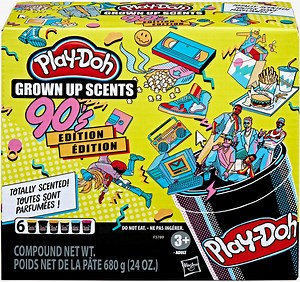 Remember the smells of the 1990s? Play-Doh Grown Ups captures them in new six-pack