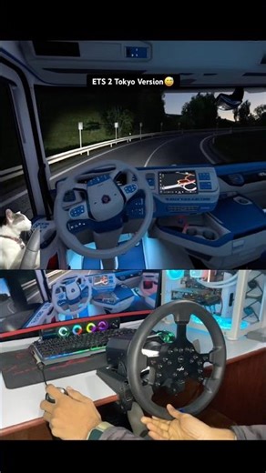 ETS 2 From Tokyo 💀#shorts #eurotrucksimulator2 #shortvideo #youtubeshorts #est2