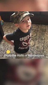 223K views · 978 reactions | This 3-year-old knows every word to "The Marines’ Hymn"  | Humankind | Facebook