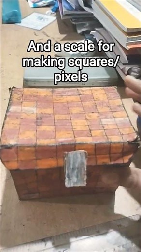 how to make minecraft chest irl