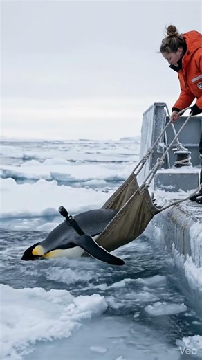 underwater pov - Emperor Penguin Ross Sea, Antarctica