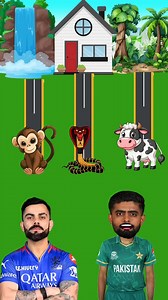 252K views · 1.9K reactions | Animals Kahan Jaega ? Monkey, Snake, Cow | Cartoon Shorts, Funny VFx Shorts–mini wood toy woodworking art skills / wood / hand crafts #shorts #reels #dkabc #cartoon #vfx #trending #viral #trendingreels #animation #viralvideoシ | DK ABC | Facebook