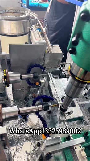 Automatic tapping machine #Automation #Machine #Drilling #tapping #factory #solution