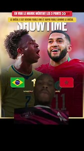 Maroc vs Brésil : le Maroc méritait les 3 points ?